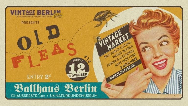 Old Fleas Vintage Market #14 is coming up on the 12th