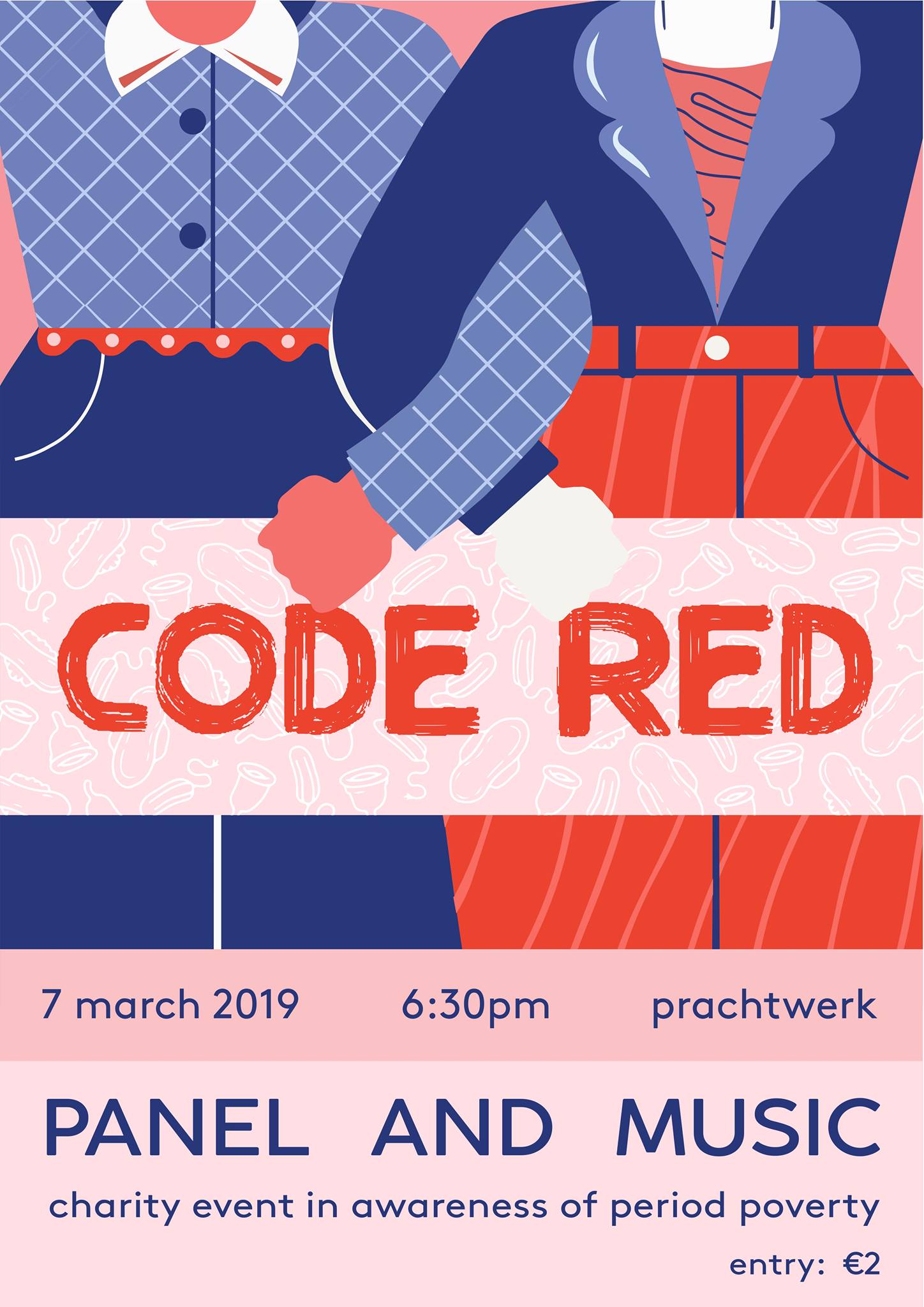 CODE RED – Pack your pads and fight period poverty w/ Moa McKay and Maria Kelley